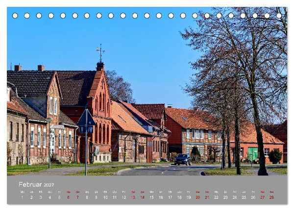 Naturerlebnis im Biosphärenreservat Drömling (Tischkalender 2027 DIN A5 quer), CALVENDO Monatskalender