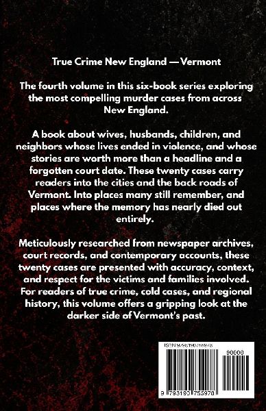 True Crime In New England - Vermont