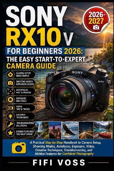 SONY RX10 V FOR BEGINNERS 2026-2027 THE EASY START-TO-EXPERT  ...