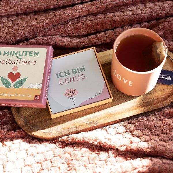 Inspirationskarten: 3-Minuten Selbstliebe