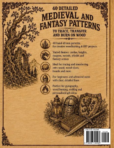 Pyrography Patterns , Medieval & Fantasy