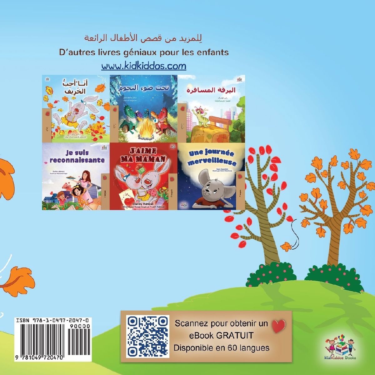 J'adore l'automne (Livre Pour Enfants Bilingue Arabe-français)