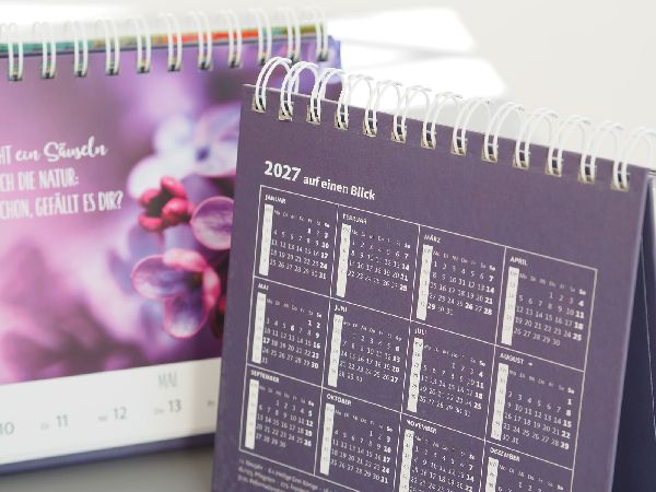 Wochenkalender 2027: Lebe leicht