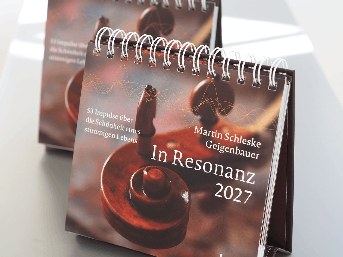 Wochenkalender 2027: In Resonanz