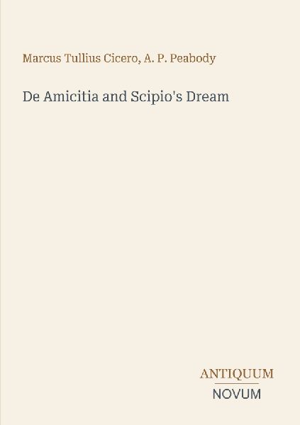 De Amicitia and Scipio's Dream