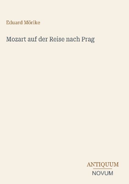 Mozart auf der Reise nach Prag