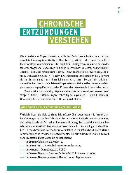 Ernährungs-Coach Antientzündlich essen