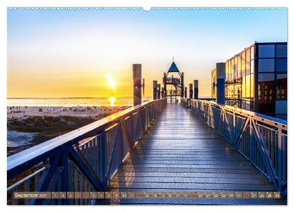 NORDSEE-VERLIEBT (Wandkalender 2027 DIN A2 quer), CALVENDO Monatskalender