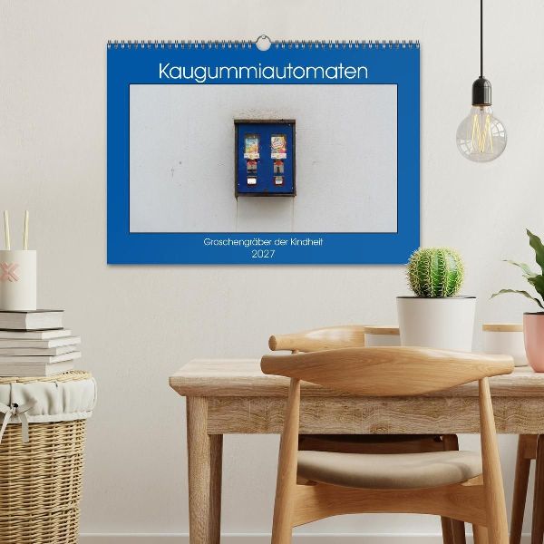Kaugummiautomaten (Wandkalender 2027 DIN A3 quer), CALVENDO Monatskalender