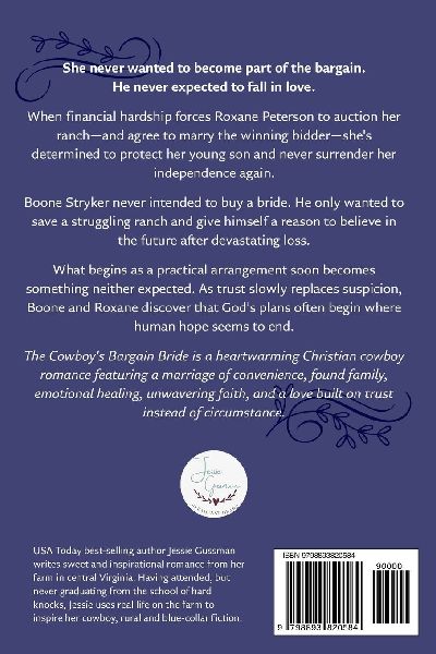 The Cowboy's Bargain Bride Large Print Edition