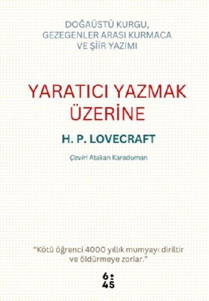 Yaratici Yazmak Üzerine