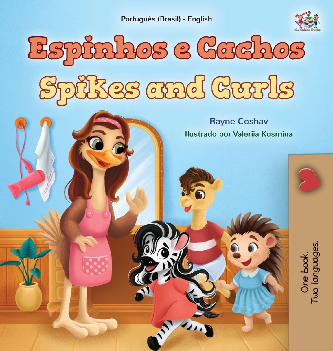 Spikes and Curls (Brazilian Portuguese English Bilingual Kids ...