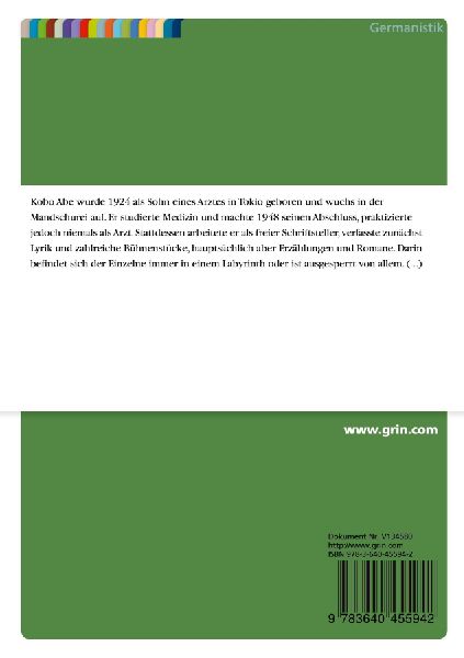 Kobo Abe - der japanische Kafka?