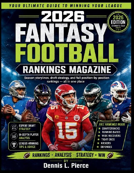 2026 FANTASY FOOTBALL RANKINGS MAGAZINE