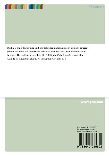 Männerbildung und ihre gesellschaftliche Rolle