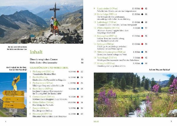 Hohe Ziele. Die besten 3000er für Wanderer in den Ostalpen. Wanderführer: die schönsten 3000er auf einfachen Wegen besteigen. Tourenführer: mit Wegbeschreibungen, Tourensteckbriefen und Karten.