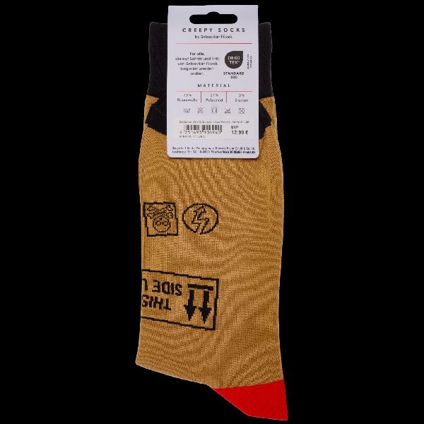 Sebastian Fitzek-Socken "Das Paket" Größe 41 - 46