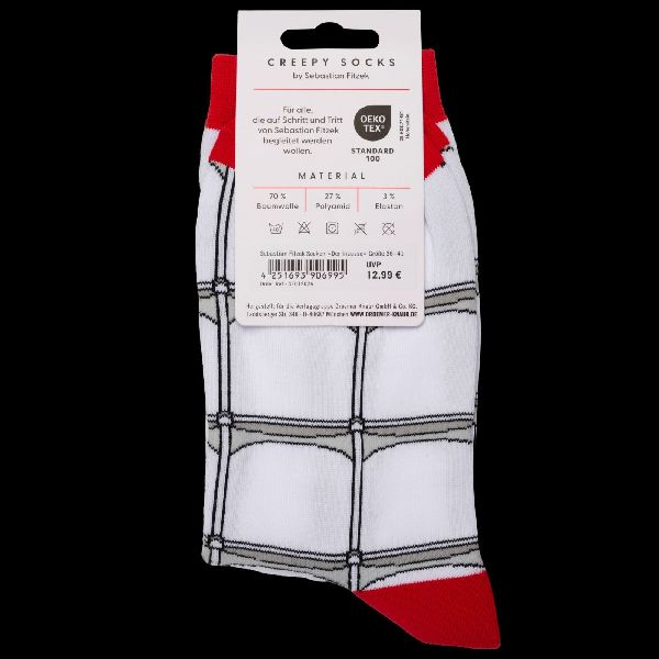 Sebastian Fitzek-Socken "Der Insasse" Größe 36-41