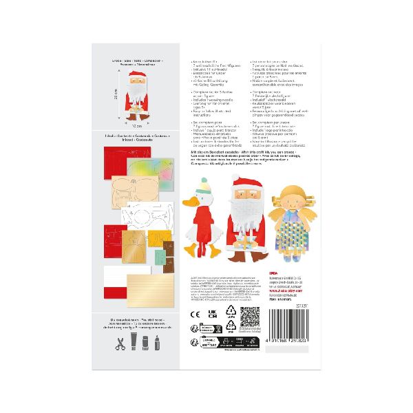 Bastelset - Papier-Flechten Weihnachten