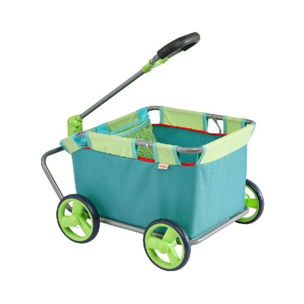 Puppen-Bollerwagen - Türkis