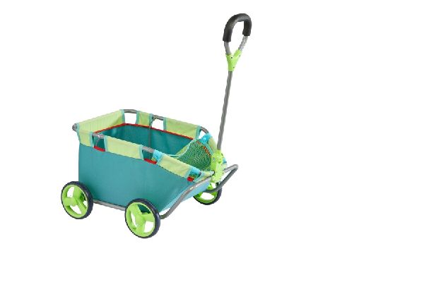 Puppen-Bollerwagen - Türkis