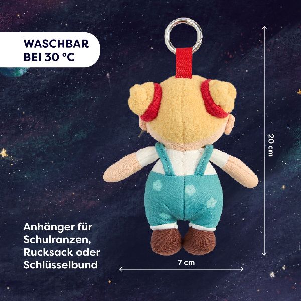 Schlüsselanhänger Mini-Puppe Tilli