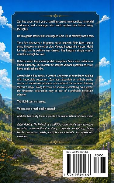 Retail Goblins (A LitRPG progression-fantasy adventure)