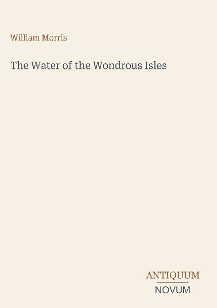 The Water of the Wondrous Isles