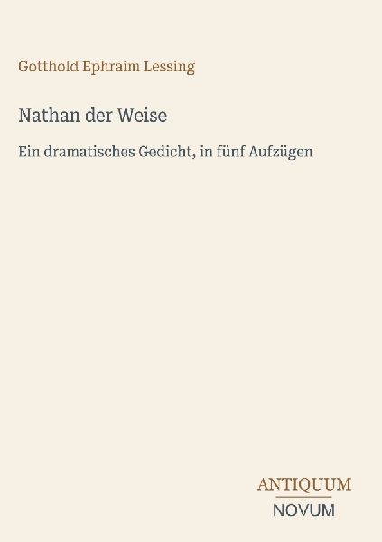 Nathan der Weise