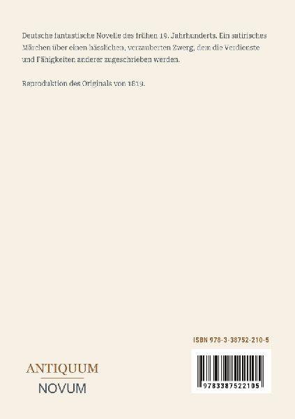 Klein Zaches, genannt Zinnober