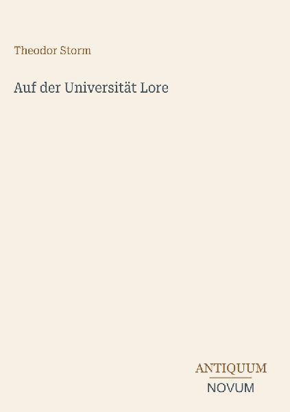 Auf der Universität Lore
