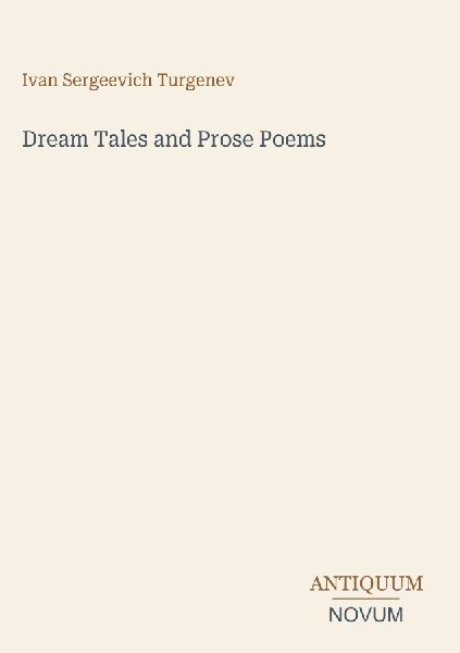 Dream Tales and Prose Poems
