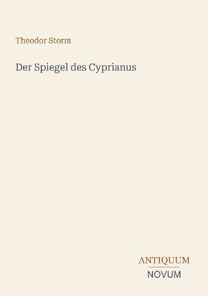 Der Spiegel des Cyprianus