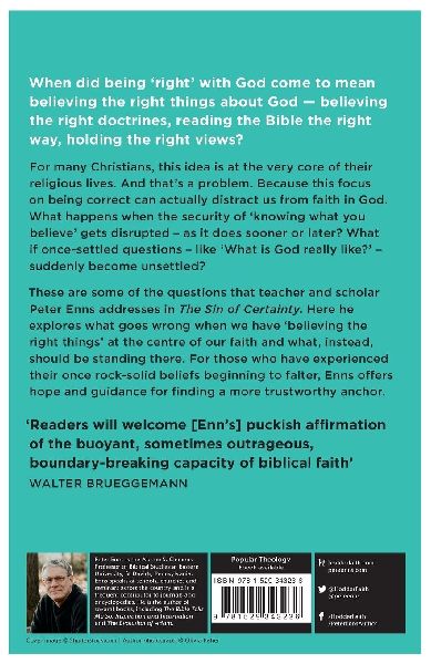 The Sin of Certainty