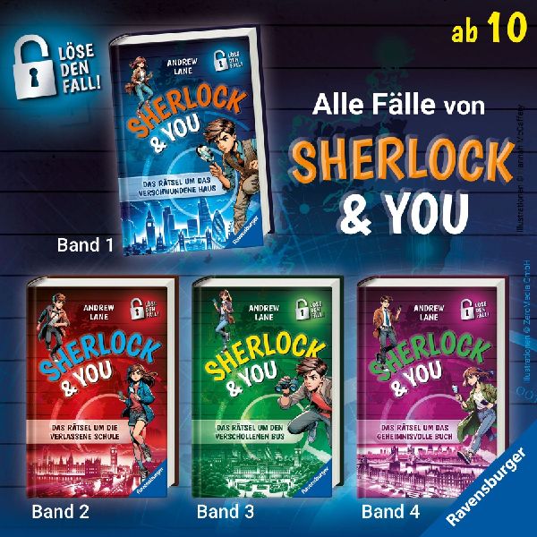 Sherlock & You, Band 2 - Das Rätsel um die verlassene Schule