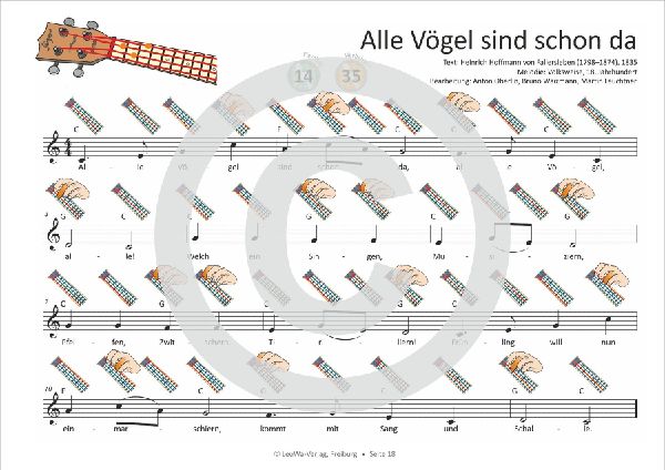 Einfacher!-Geht-Nicht: 18 Kinderlieder BAND 2 - für die Ukulele mit CD