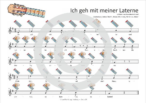 Einfacher!-Geht-Nicht: 24 Weihnachtslieder für Gitarre (mit Kapodaster) mit CD