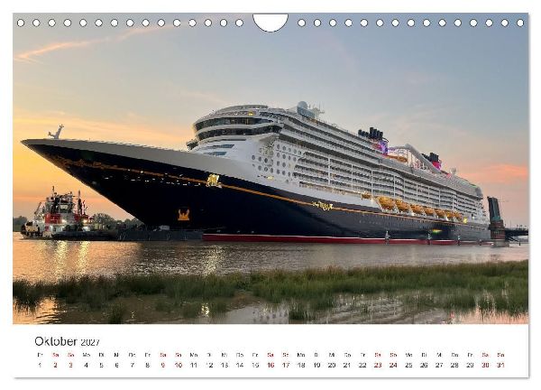 Kreuzfahrtpiraten (Wandkalender 2027 DIN A4 quer), CALVENDO Monatskalender