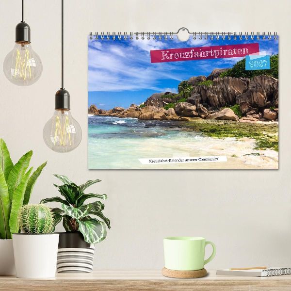 Kreuzfahrtpiraten (Wandkalender 2027 DIN A4 quer), CALVENDO Monatskalender