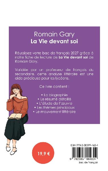 Réussir son Bac de français 2027 : Analyse du roman La Vie devant soi de Romain Gary