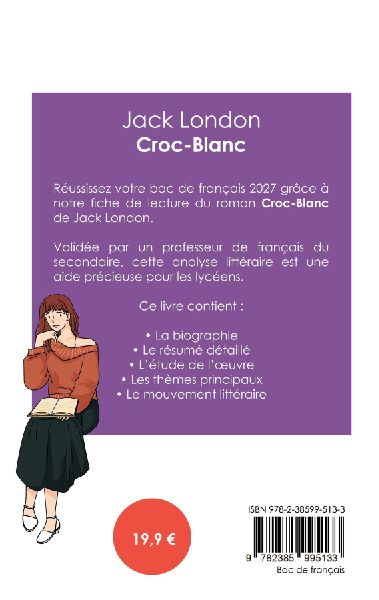 Réussir son Bac de français 2027 : Analyse du roman Croc-Blanc de Jack London