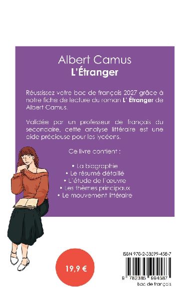 Réussir son Bac de français 2027 : Analyse du roman L'Étranger de Albert Camus