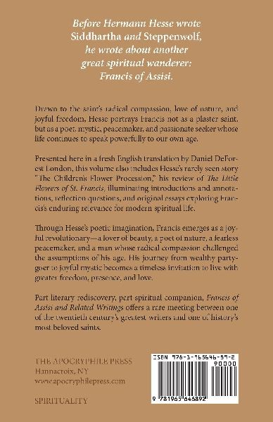 Francis of Assisi and Related Writings