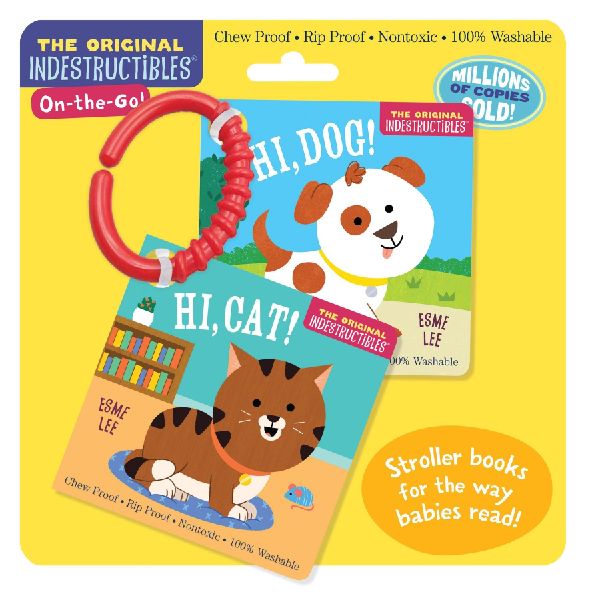Indestructibles (the Original) On-The-Go Hi, Dog! Hi, Cat!