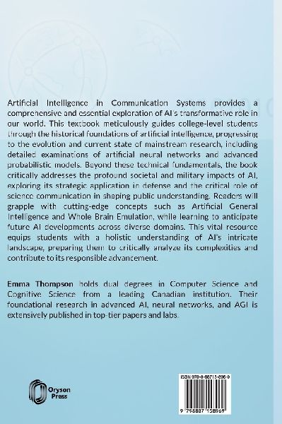 Artificial Intelligence in Communication Systems