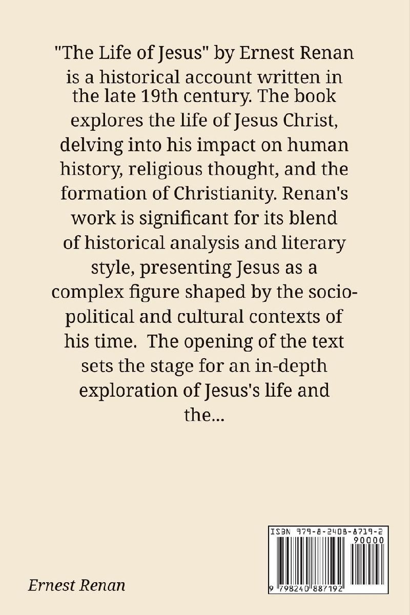 The Life of Jesus