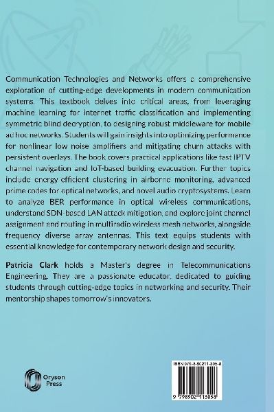 Communication Technologies and Networks
