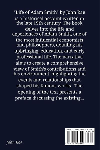 Life of Adam Smith