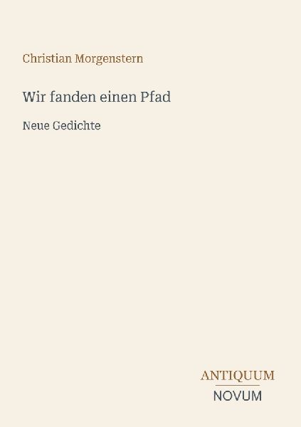Wir fanden einen Pfad
