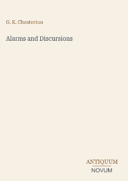 Alarms and Discursions